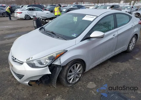2015 Hyundai Elantra Se from USA, damaged, VIN 5NPDH4AE6FH628961